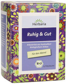 Ceai bio Liniste si pace, 15x1.6g Herbaria