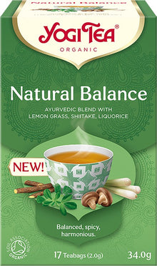 Ceai bio Natural Balance, 34.0g Yogi Tea