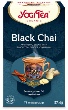 Ceai bio Negru, 17 pliculete x 2.2g (37.4g) Yogi Tea