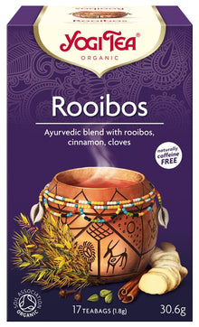 Ceai bio Rooibos, 17 pliculete 30.6g Yogi Tea