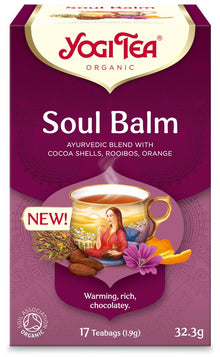 Ceai bio Soul Balm 17 pliculete x 1.9g (32.3g) Yogi Tea