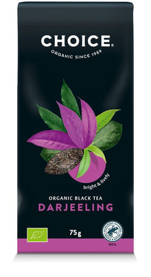 Ceai negru bio Darjeeling, 75g Choice®