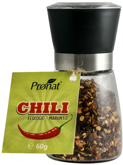 Chili bio maruntit, 60g Pronat