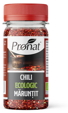 Chili maruntit bio, 45g Pronat