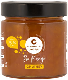 Chutney bio de mango, 225g Cosmoveda
