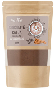 Ciocolata calda bio cu scortisoara 300g Pronat