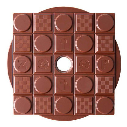 Ciocolata neagra bio si vegana 75% cacao îndulcita cu eritritol, 70g Zotter