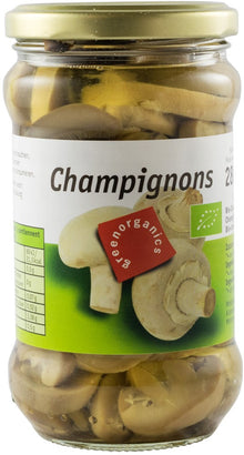Ciuperci champignon bio, 280g / 170g Green Organics