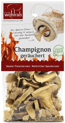Ciuperci champignon bio, afumate, 20g Pilze Wohlrab