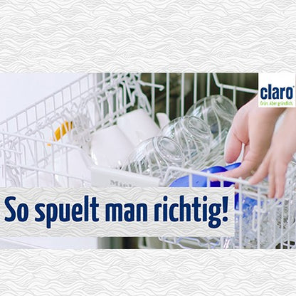 Claro Pulbere concentrata pentru intretinerea masinii de spalat vase, 160g Claro