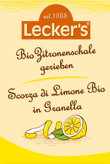 Coaja de lamaie bio, macinata, 15g Lecker's