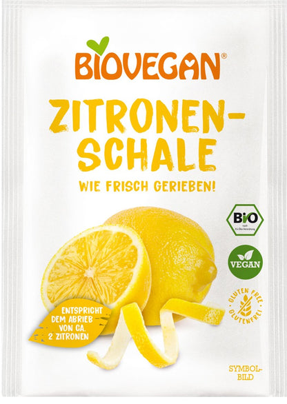 Coaja de lamaie bio rasa, 9g Biovegan