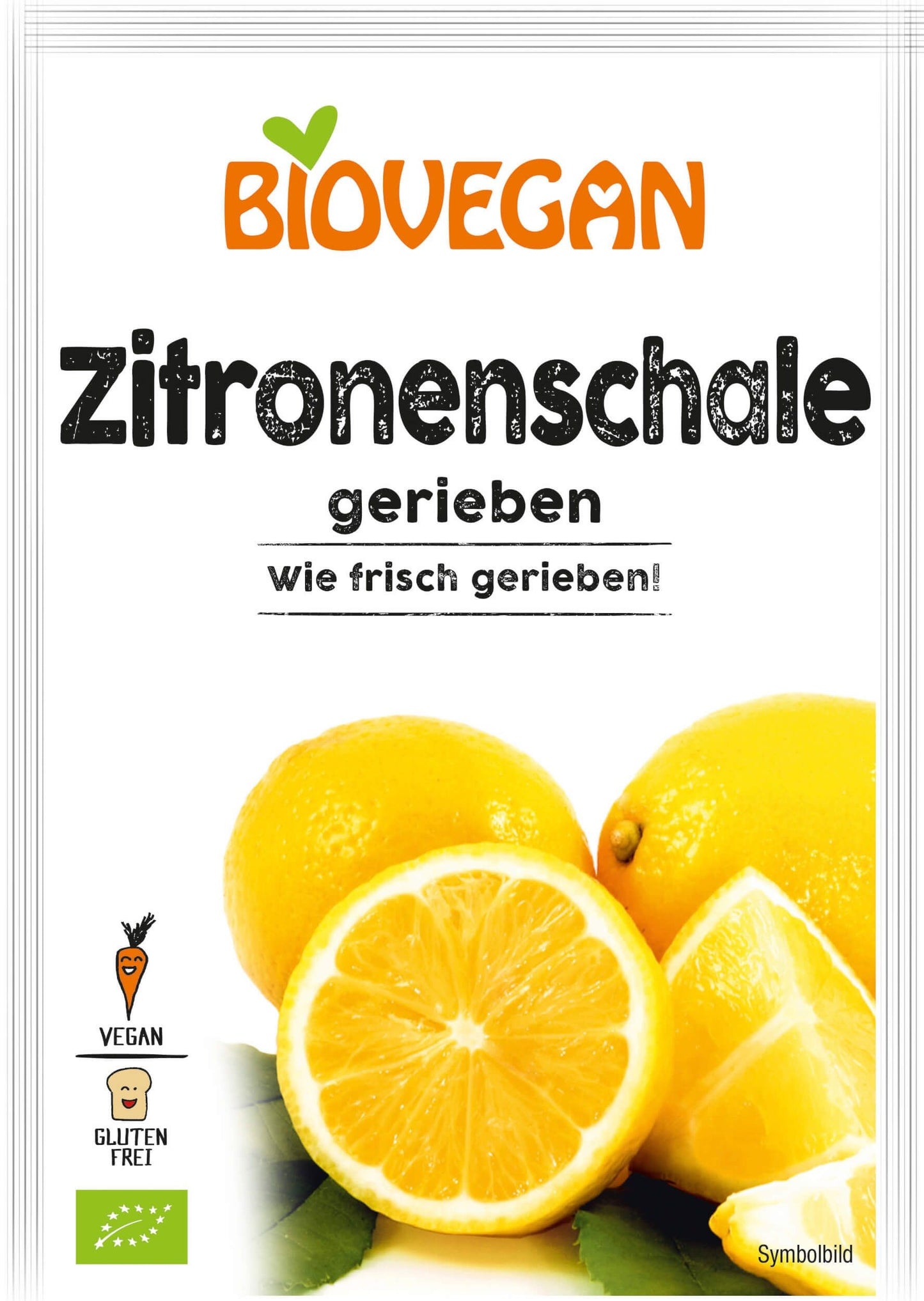 Coaja de lamaie bio rasa, 9g Biovegan