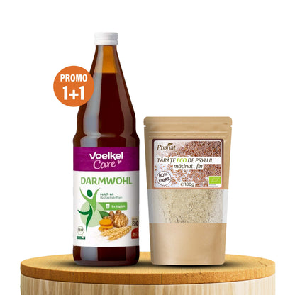 Pachetul promotional psyllium"Grija pe care o simți, din interior"