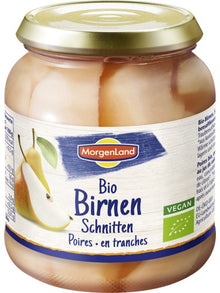 Compot bio de pere 350g Morgenland