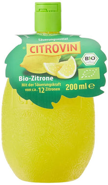 Concentrat bio de lamaie, 200ml Citrovin