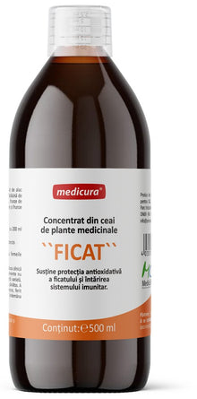 Concentrat din plante medicinale pentru ficat, 500ml Medicura