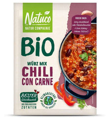 Mix de Condimente bio pentru chili con carne, 33g natuco
