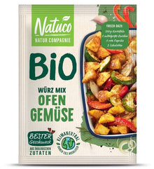 Mix de condimente bio pentru legume la cuptor, 34g natuco