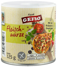 Condimente pentru carne, 125g Gefro