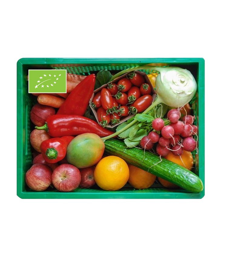 Cos cu fructe si legume bio Vitamina pura Biohof - Scufita Rosie – Pronat