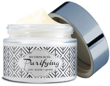 Crema bio hidratanta de zi pentru piele grasa, Purifying 50ml Esentialaroms