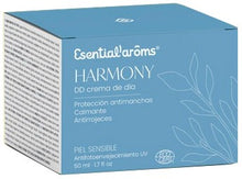 Crema bio hidratanta de zi pentru piele sensibila, Harmony 50ml Esentialaroms