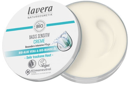 Crema bio pentru piele foarte uscata cu aloe vera si ulei de migdale, 150ml Lavera Naturkosmetik