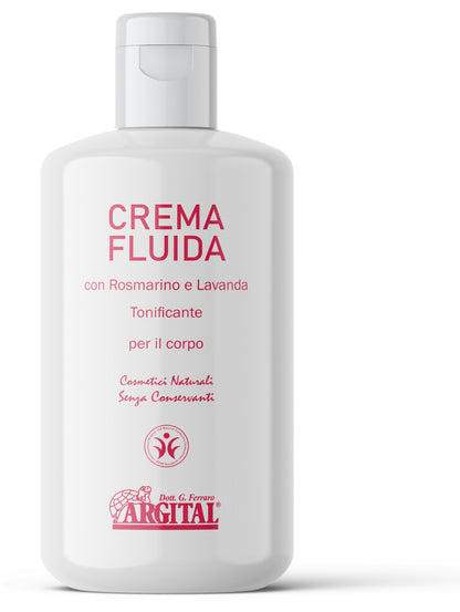 Crema de corp lichida cu lavanda si rozmarin, 200ml Argital