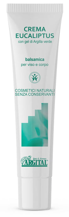 Crema de eucalipt si salvie pentru fata si corp, 50ml Argital