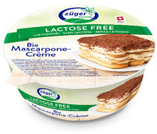 Crema de mascarpone bio, fara lactoza, 250g Zuger