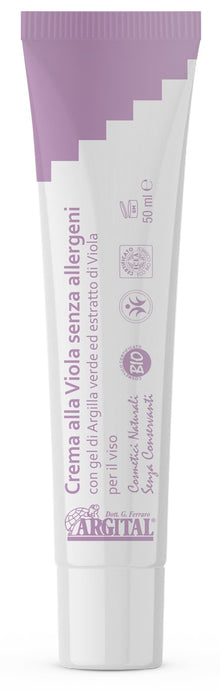 Crema de violete pentru fata, non alergica, 50ml Argital