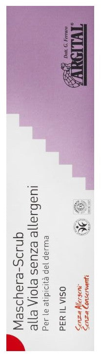 Crema exfolianta de violete non alergica, 75ml Argital