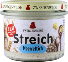 Crema tartinabila bio vegetala cu hrean, 180g Zwergenwiese