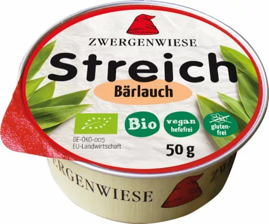 Crema tartinabila bio vegetala cu leurda, 50g Zwergenwiese