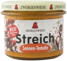 Crema tartinabila bio vegetala cu rosii si seminte de floarea soarelui, 180g Zwergenwiese