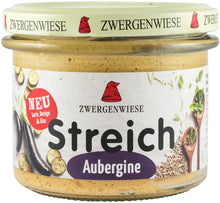 Crema tartinabila bio vegetala cu vinete, 180g Zwergenwiese