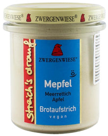 Crema tartinabila bio vegetala Mepfel, 160g Zwergenwiese