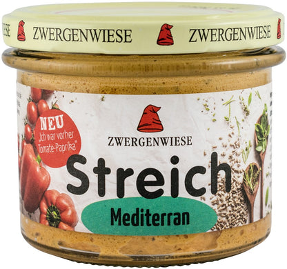 Crema tratinabila bio vegetala cu rosii si ardei, 180g Zwergenwiese