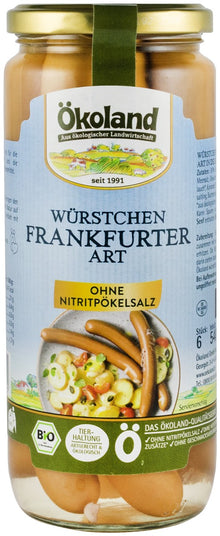 Cremvursti bio din carne de porc, 540g Okoland