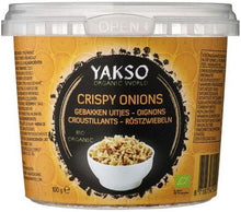 Crispy bio din ceapa crocanta, 100g Yakso