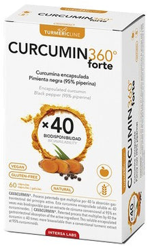 Curcumin 360 Forte, 60 capsule Cavacurmin Dieteticos Intersa
