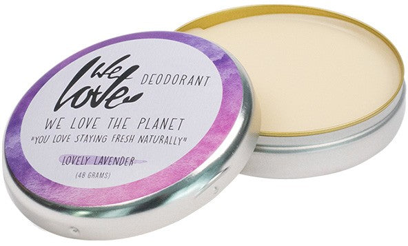 Deodorant crema Lovely Lavender, 48g We Love the Planet