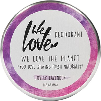 Deodorant crema Lovely Lavender, 48g We Love the Planet