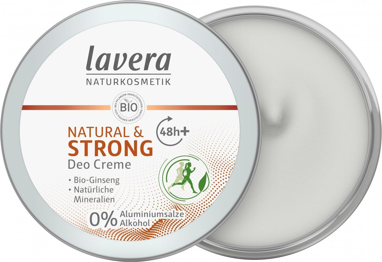 Deodorant crema Natural & Strong, 50ml Lavera