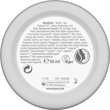 Deodorant Crema Natural & Strong, 50ml Lavera