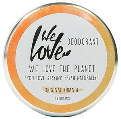Deodorant Crema Original Orange, 48g We Love the Planet
