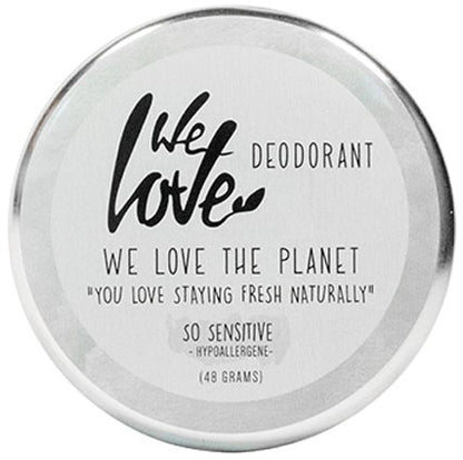 Deodorant Crema So Sensitive hipoalergenic 48g We Love the Planet