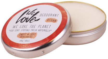 Deodorant Crema Sweet & Soft, 48g We Love the Planet