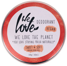 Deodorant Crema Sweet & Soft, 48g We Love the Planet